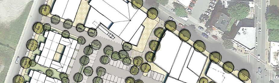 Putnam Block, Bennington, VT - schematic site plan