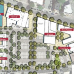 Putnam Block: site plan with Medical Building marked