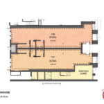 Putnam Block, Bennington - Courthouse Building floor plan, first floor